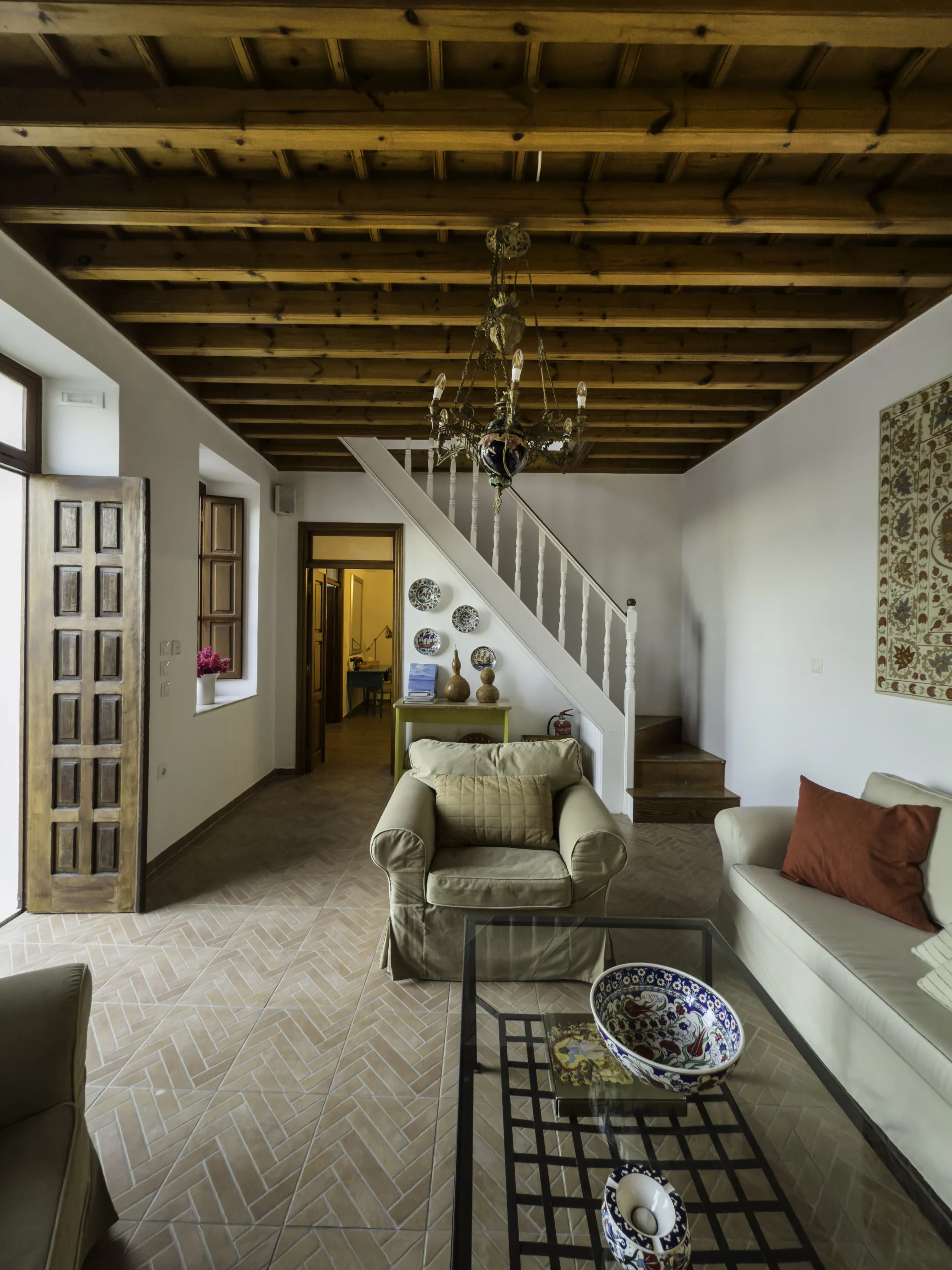 Villa Lindos living spaces